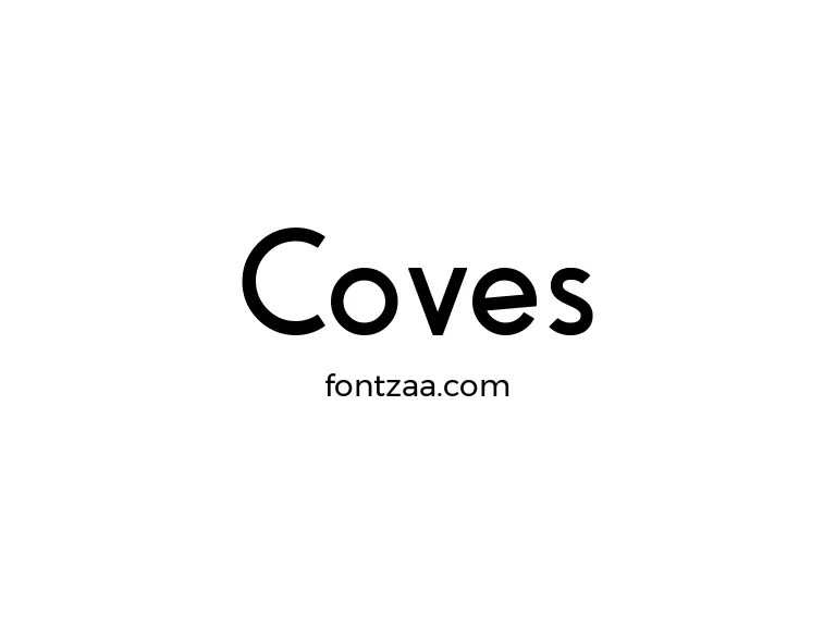 Coves Font Free Download