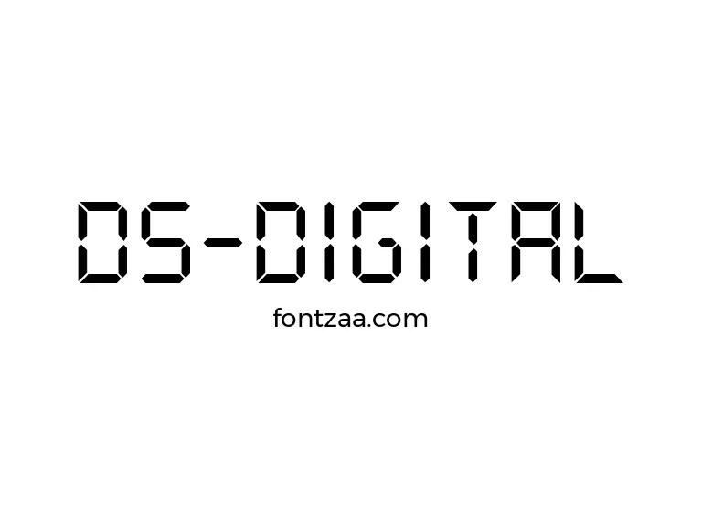 DS-Digital Font Free Download