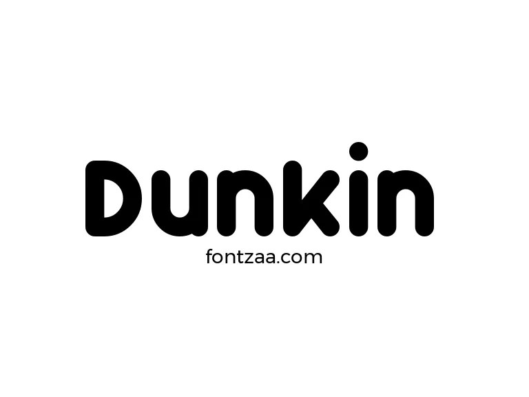 Dunkin Font Free Download