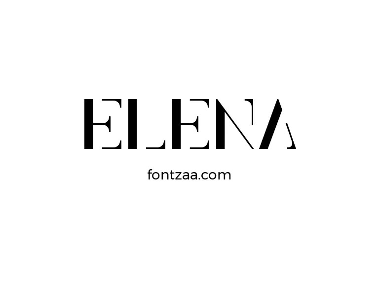 Elena Font Free Download