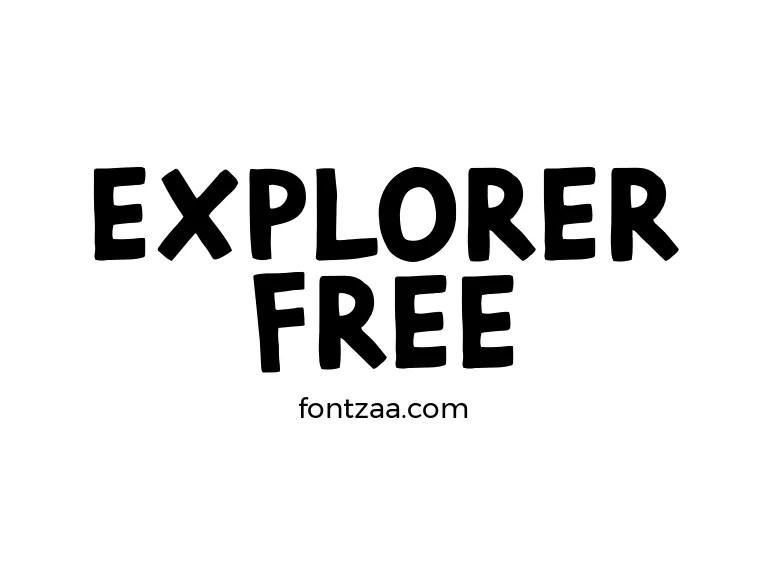 Explorer Free Font Free Download