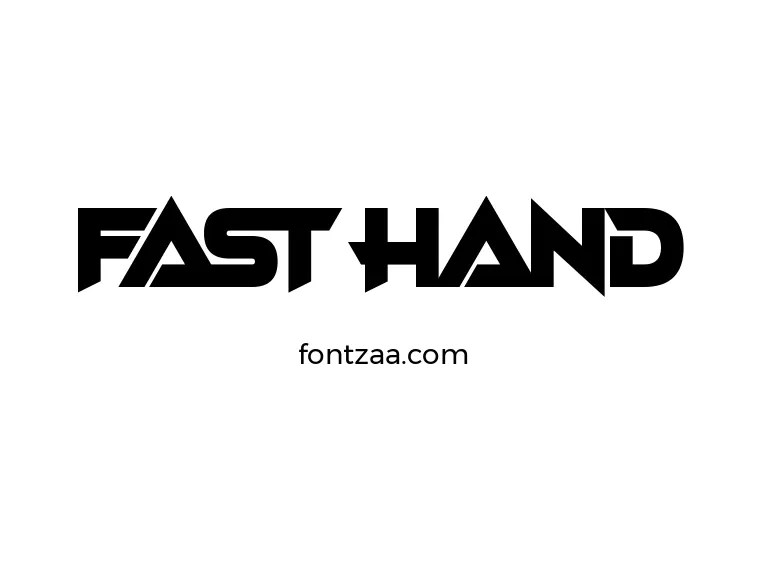 Fast Hand Font Free Download