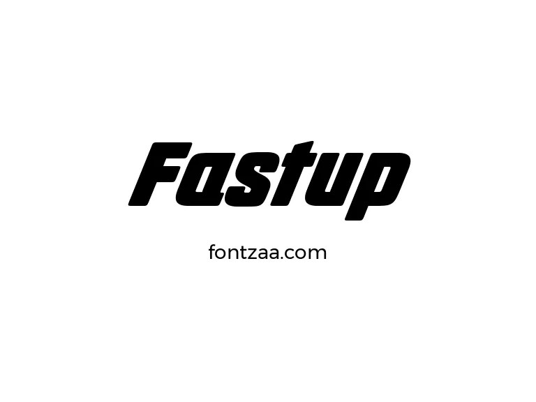 Fastup Font Free Download