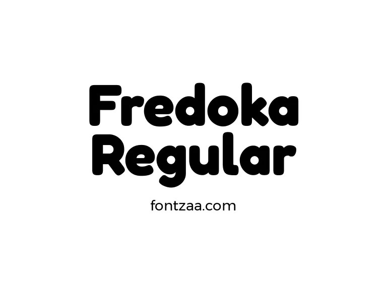 Fredoka Regular Font Free Download