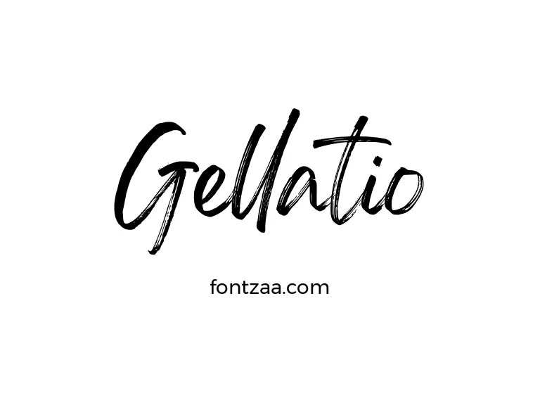Gellatio Font Free Download