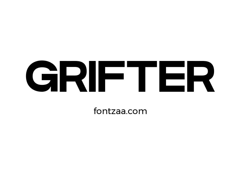 GRIFTER Font Free Download