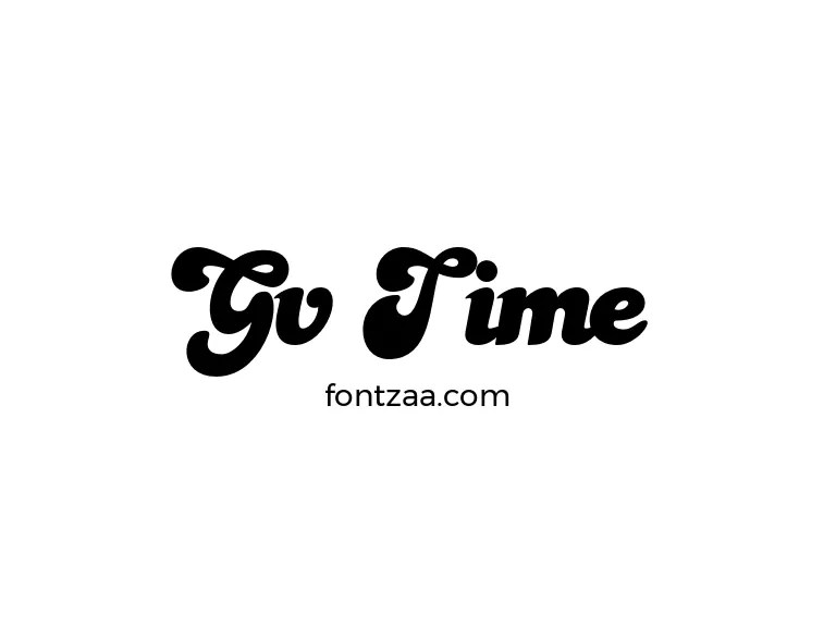 Gv Time Font Free Download