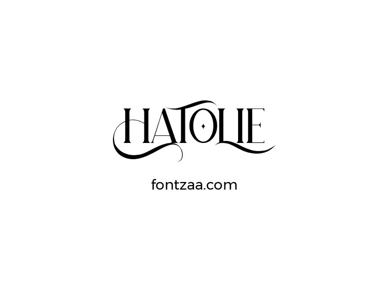 Hatolie Font Free Download