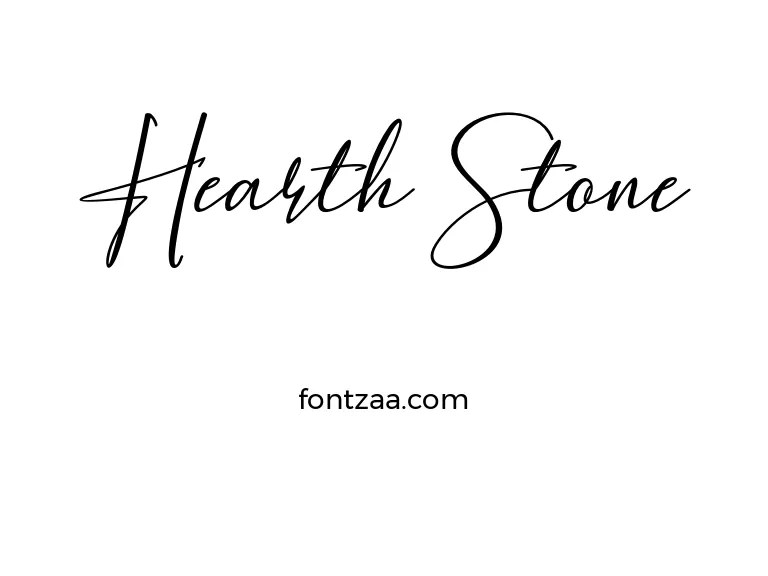Hearth Stone Font Free Download