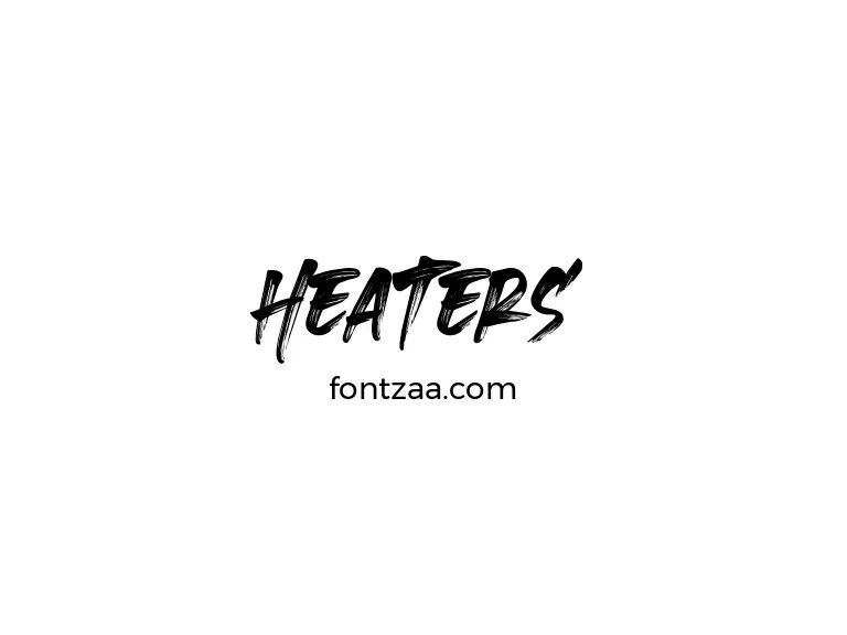 Heaters Font Free Download