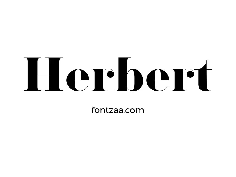 Herbert Font Free Download