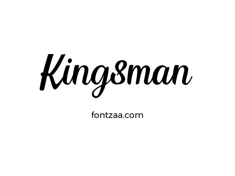 Kingsman Font Free Download