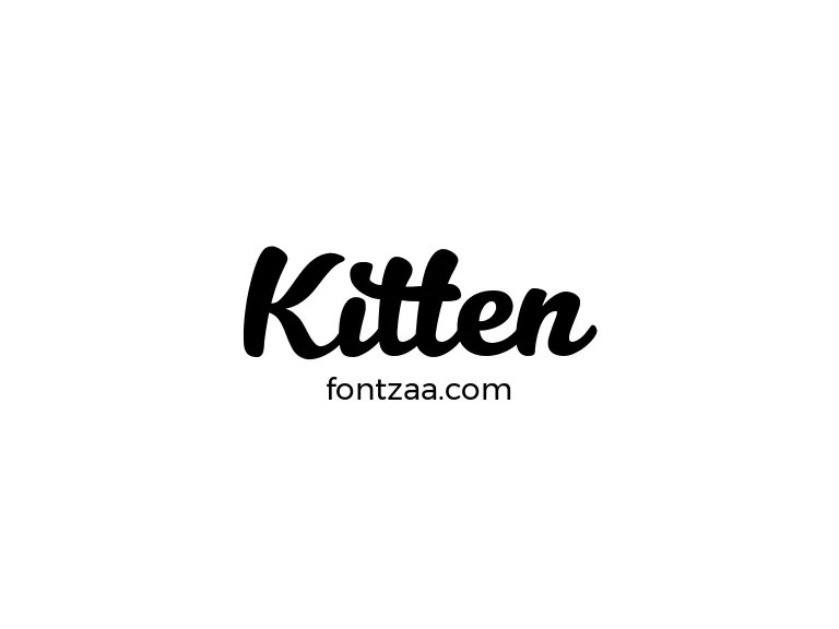 Kitten Font Free Download