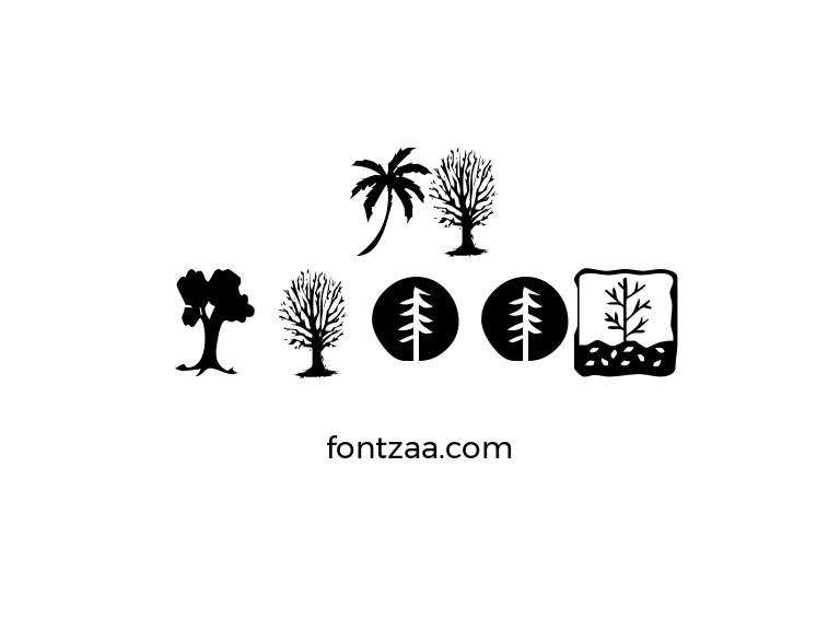 KR Trees Font Free Download