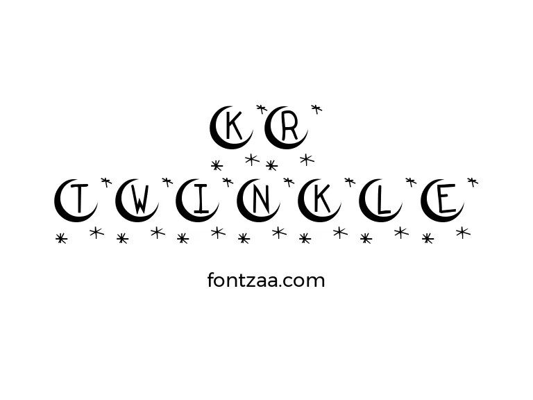 KR Twinkle Font Free Download