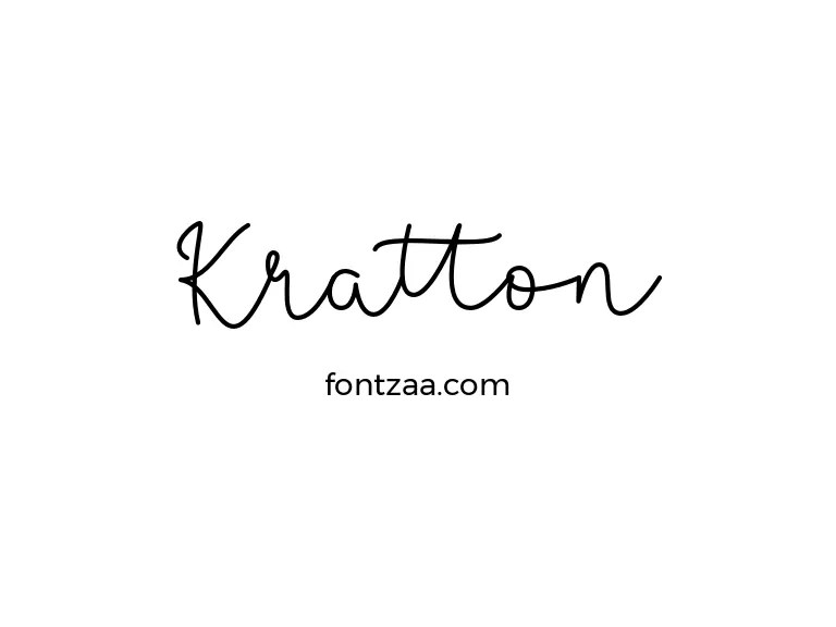 Kratton Font Free Download