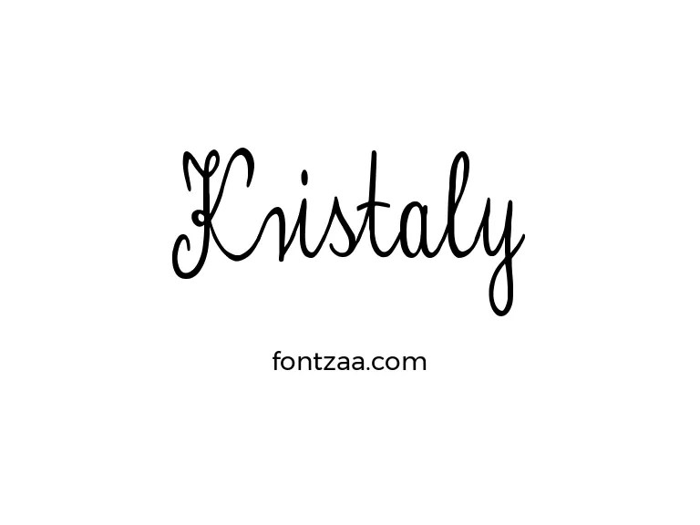 Kristaly Font Free Download