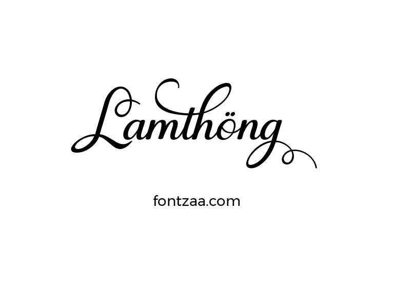Lamthong Font Free Download