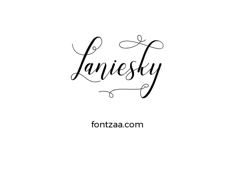 Laniesky Font Free Download