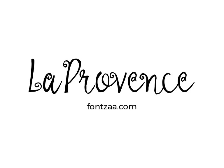 LaProvence Font Free Download