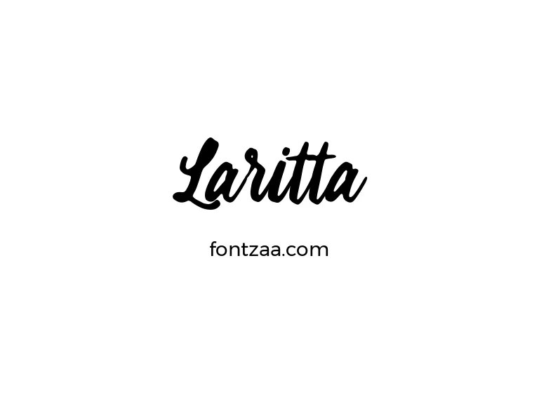 Laritta Font Free Download