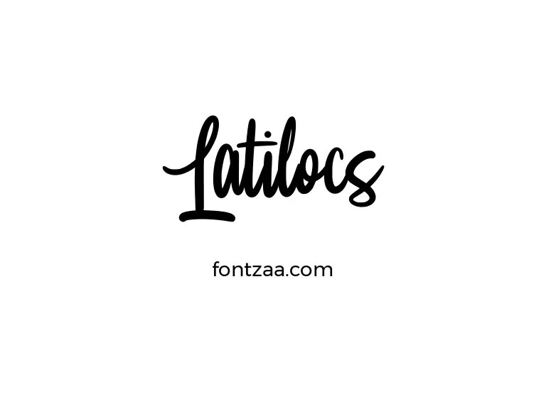 Latilocs Font Free Download