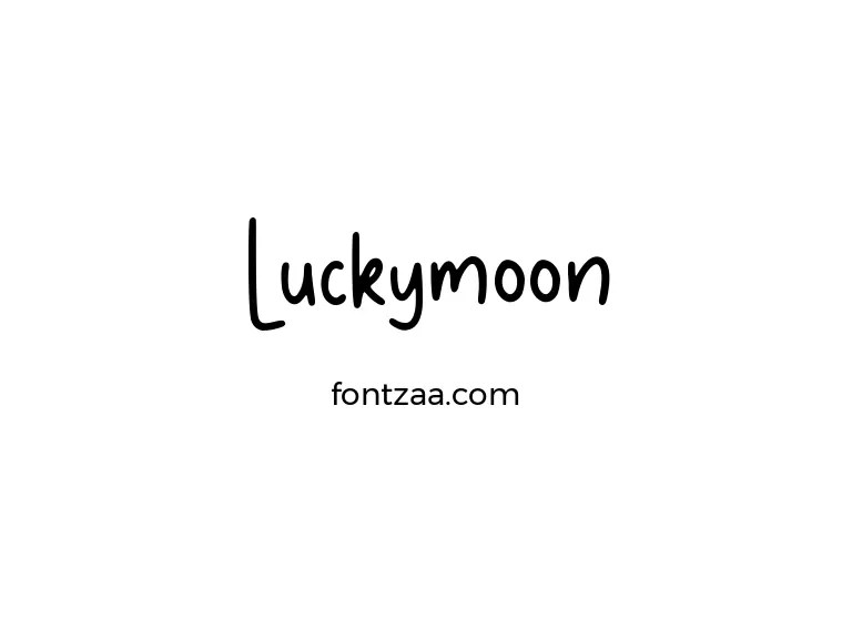 Luckymoon Font Free Download