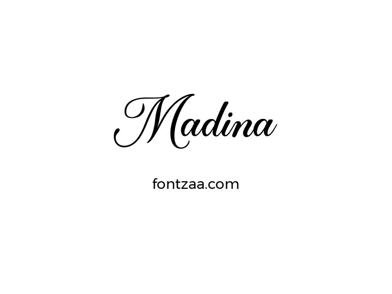 Madina Font Free Download