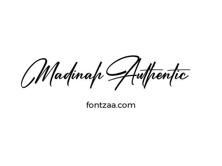 Madinah Authentic Font Free Download