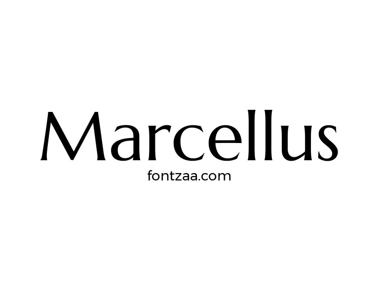 Marcellus Font Free Download