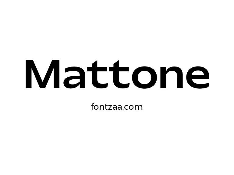 Mattone Font Free Download