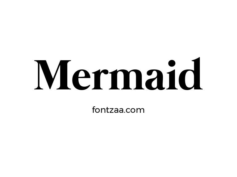 Mermaid Font Free Download