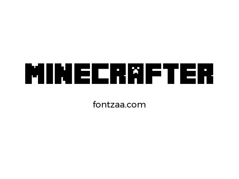 Minecrafter Font Free Download