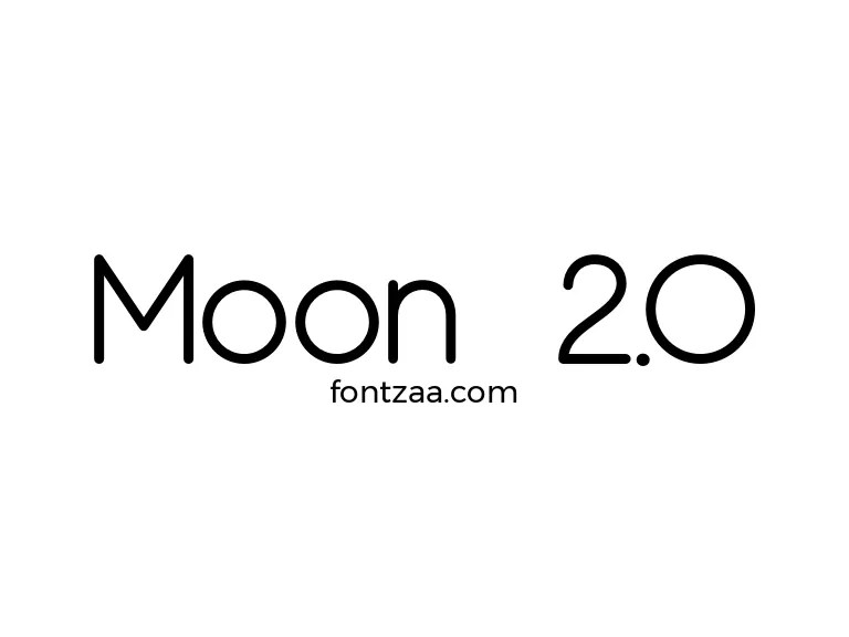 Moon 2.0 Font Free Download
