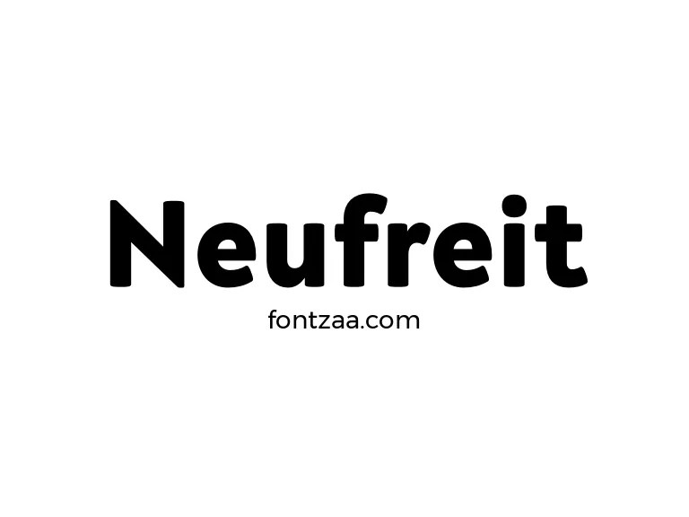 Neufreit Font Free Download
