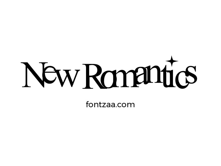 New Romantics Font Free Download