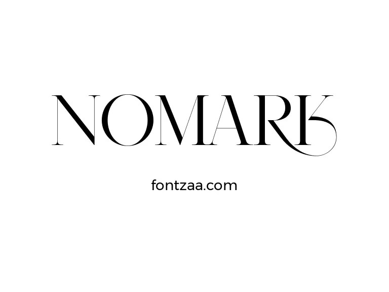 Nomark Font Free Download