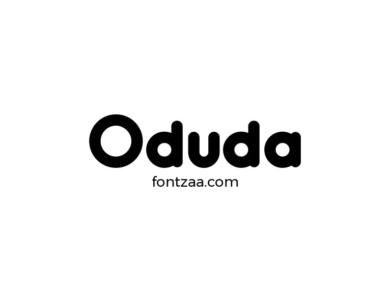 Oduda Font Free Download