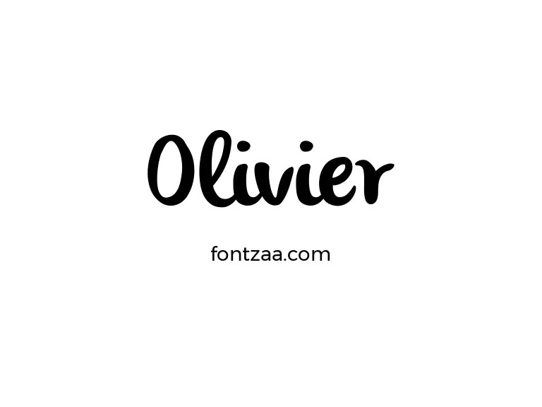 Olivier Font Free Download