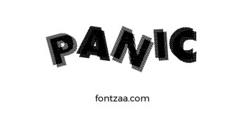 Panic Font Free Download