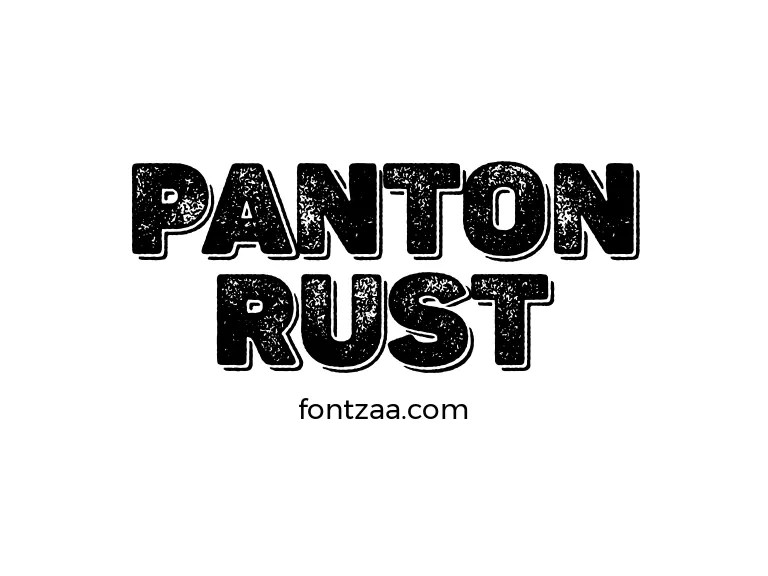 Panton Rust Font Free Download