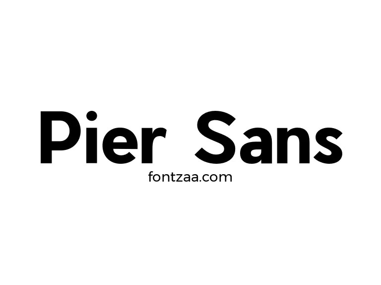 Pier Sans Font Free Download
