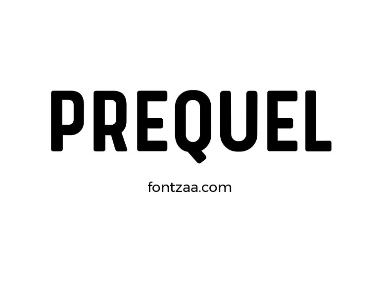 Prequel Font Free Download