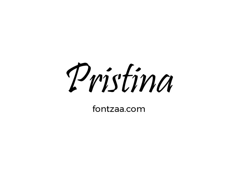 Pristina Font Free Download