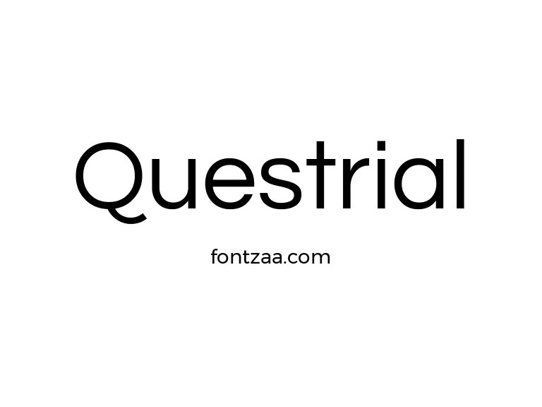 Questrial Font Free Download