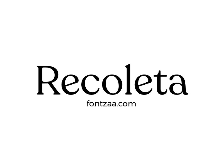 Recoleta Font Free Download