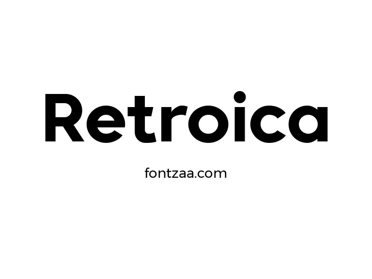 Retroica Font Free Download