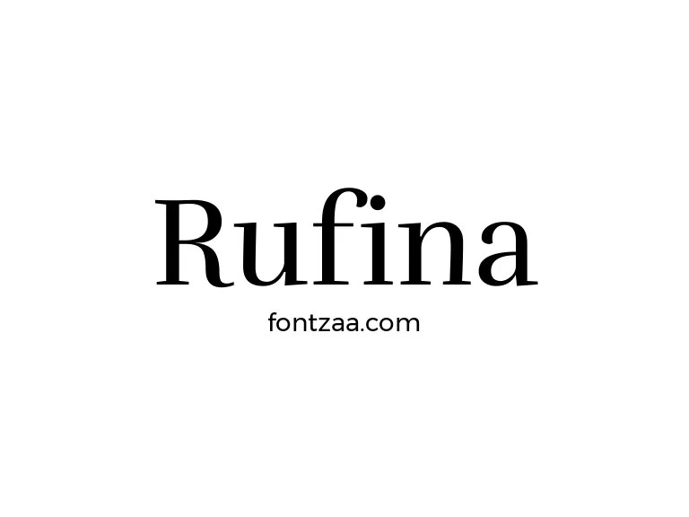 Rufina Font Free Download