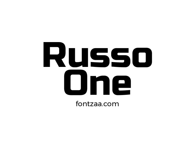 Russo One Font Free Download