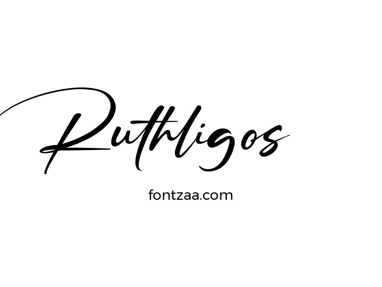 Ruthligos Font Free Download